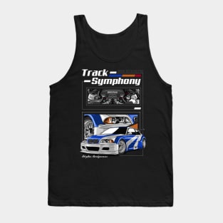 BMW GTR Track Symphony Tank Top